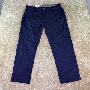 Member's Mark Men's Mason Straight Fit Pants Size 38 x 30 Dark Navy E888